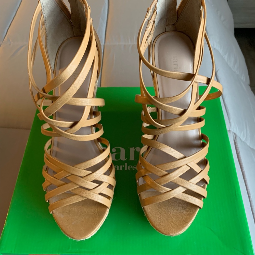 Wedge heeled sandal